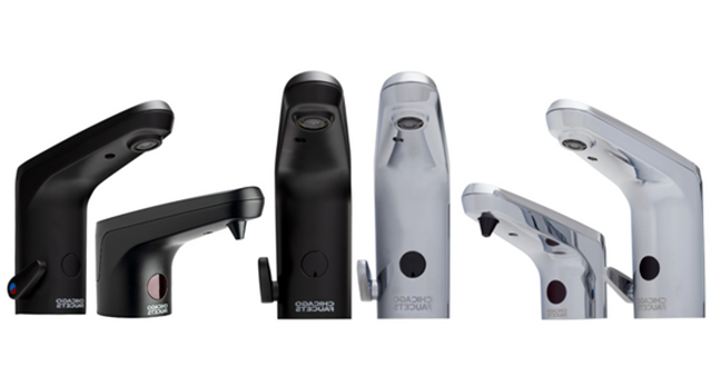 E-tronic 80 touchless faucets and soap dispensers